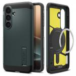Carcasa Spigen Tough Armor Mag cu MagSafe compatibila cu Samsung Galaxy S26 Plus, Abyss Green 3 - lerato.ro