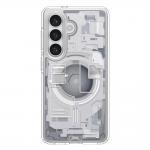 Carcasa Spigen Ultra Hybrid Mag cu MagSafe compatibila cu Samsung Galaxy S26 Plus, Zero One White 2 - lerato.ro