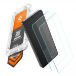 Set 2 folii sticla securizata Spigen Glass.tR EZ Fit Pro HD compatibile cu Samsung Galaxy S26 Plus, Transparent 3 - lerato.ro