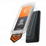 Set 2 folii sticla securizata Spigen Glass.tR EZ Fit Pro HD compatibile cu Samsung Galaxy S26 Plus, Transparent 4 - lerato.ro
