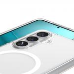 Carcasa Spigen Ultra Hybrid Mag cu MagSafe compatibila cu Samsung Galaxy S26, Transparent / Alb 5 - lerato.ro