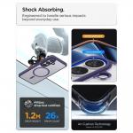 Carcasa Spigen Ultra Hybrid Mag cu MagSafe compatibila cu Samsung Galaxy S26, Transparent / Mov 12 - lerato.ro