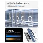 Carcasa Spigen Ultra Hybrid Mag cu MagSafe compatibila cu Samsung Galaxy S26, Transparent / Albastru 9 - lerato.ro