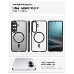 Carcasa Spigen Ultra Hybrid Mag cu MagSafe compatibila cu Samsung Galaxy S26, Transparent / Negru 8 - lerato.ro