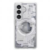 Carcasa Spigen Ultra Hybrid Mag cu MagSafe compatibila cu Samsung Galaxy S26, Zero One White