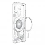 Carcasa Spigen Ultra Hybrid Mag cu MagSafe compatibila cu Samsung Galaxy S26, Zero One White 6 - lerato.ro