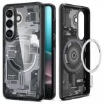 Carcasa Spigen Ultra Hybrid Mag cu MagSafe compatibila cu Samsung Galaxy S26, Zero One Black 3 - lerato.ro