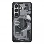 Carcasa Spigen Ultra Hybrid Mag cu MagSafe compatibila cu Samsung Galaxy S26, Zero One Black 2 - lerato.ro