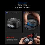 Carcasa Spigen Rugged Armor compatibila cu Samsung Galaxy Buds 4 / 4 Pro, Negru 13 - lerato.ro
