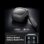 Carcasa Spigen Rugged Armor compatibila cu Samsung Galaxy Buds 4 / 4 Pro, Negru 8 - lerato.ro