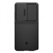 Carcasa Spigen Optik Armor compatibila cu Samsung Galaxy S26 Ultra, Negru