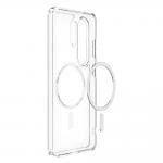 Carcasa Spigen Ultra Hybrid Mag cu MagSafe compatibila cu Samsung Galaxy S26 Ultra, Transparent / Alb 6 - lerato.ro
