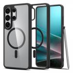 Carcasa Spigen Ultra Hybrid Mag cu MagSafe compatibila cu Samsung Galaxy S26 Ultra, Transparent / Negru 4 - lerato.ro