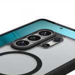 Carcasa Spigen Ultra Hybrid Mag cu MagSafe compatibila cu Samsung Galaxy S26 Ultra, Transparent / Negru 5 - lerato.ro