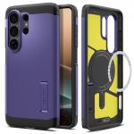 Carcasa Spigen Tough Armor Mag cu MagSafe compatibila cu Samsung Galaxy S26 Ultra, Ash Violet 3 - lerato.ro