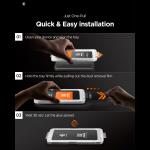 Set 2 folii sticla securizata Spigen Glass.tR EZ Fit Pro HD compatibile cu Samsung Galaxy S26 Ultra, Transparent 9 - lerato.ro