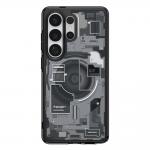 Carcasa Spigen Ultra Hybrid Mag cu MagSafe compatibila cu Samsung Galaxy S26 Ultra, Zero One Black 2 - lerato.ro