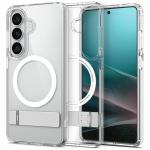 Carcasa Spigen Ultra Hybrid S Mag cu MagSafe si Stand compatibila cu Samsung Galaxy S26 Plus, Transparent 3 - lerato.ro