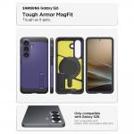 Carcasa Spigen Tough Armor Mag cu MagSafe compatibila cu Samsung Galaxy S26, Mov 9 - lerato.ro