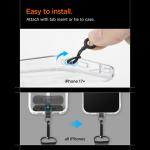 Snur pentru carcase Spigen DA30M Crossbody, Catarama Quick release, Negru 12 - lerato.ro