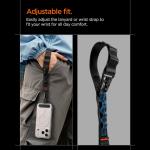 Snur pentru carcase Spigen DA30M Crossbody, Catarama Quick release, Negru 16 - lerato.ro