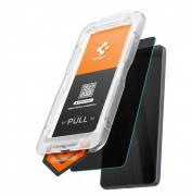 Folie sticla securizata Spigen Glas.tR EZ Fit Pro AC HD Privacy compatibila cu Samsung Galaxy S26 Plus, Negru