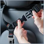 Lesa universala pentru animale de companie Spigen PS100, Centura de siguranta auto, Nylon, Lungime 97–137 cm, Negru 7 - lerato.ro