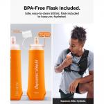 Vesta alergare Spigen A720 Dynamic Shield, Buzunare practice, Elemente reflectorizante, Marime M-L, Sticla 500ml inclusa in pachet, Negru 12 - lerato.ro