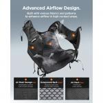 Vesta alergare Spigen A720 Dynamic Shield, Buzunare practice, Elemente reflectorizante, Marime M-L, Sticla 500ml inclusa in pachet, Negru 11 - lerato.ro