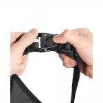 Vesta alergare Spigen A720 Dynamic Shield, Buzunare practice, Elemente reflectorizante, Marime M-L, Negru 15 - lerato.ro