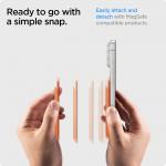 Portofel magnetic Spigen Valentinus MagFit, Compatibil MagSafe, Portocaliu 7 - lerato.ro