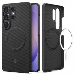Husa Spigen Air Skin Aramid cu MagSafe compatibila cu Samsung Galaxy S26 Ultra, Negru