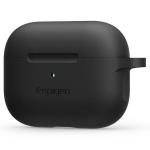Carcasa Spigen Silicone Fit compatibila cu Apple AirPods Pro 1 / 2, Negru 3 - lerato.ro