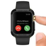 Carcasa Spigen Rugged Armor compatibila cu Apple Watch 1/2/3/4/5/6/7/SE, 42/44/45mm, Negru 8 - lerato.ro