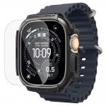 Kit protectie 2in1 Spigen Rugged Armor, 1x husa protectie, 1x folie sticla securizata, compatibil cu Apple Watch Ultra 1/2/3, 49mm, Negru 4 - lerato.ro