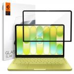 Folie sticla securizata Spigen Glas.tR Slim FC compatibila cu MacBook Neo 13 inch, Negru 2 - lerato.ro