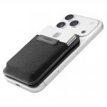 Portofel din piele ecologica Spigen Slim Fold S314-4, Compatibil MagSafe, Functie Stand, Negru 4 - lerato.ro