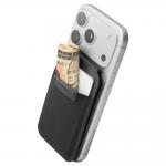 Portofel din piele ecologica Spigen Slim Fold S314-4, Compatibil MagSafe, Functie Stand, Negru 5 - lerato.ro