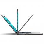 Carcasa laptop Spigen AirSkin compatibila cu MacBook Air 13 inch, Frost Black 4 - lerato.ro