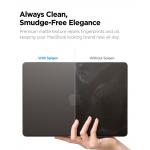 Carcasa laptop Spigen AirSkin compatibila cu MacBook Air 13 inch, Frost Black 9 - lerato.ro