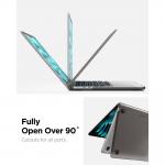 Carcasa laptop Spigen AirSkin compatibila cu MacBook Air 13 inch, Frost Black 10 - lerato.ro