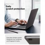 Carcasa laptop Spigen AirSkin compatibila cu MacBook Air 13 inch, Frost Black 11 - lerato.ro