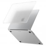 Carcasa laptop Spigen AirSkin compatibila cu MacBook Air 13 inch, Frost Clear 2 - lerato.ro