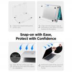 Carcasa laptop Spigen AirSkin compatibila cu MacBook Air 13 inch, Frost Clear 12 - lerato.ro