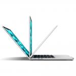 Carcasa laptop Spigen AirSkin compatibila cu MacBook Air 13 inch, Frost Clear 4 - lerato.ro