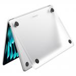 Carcasa laptop Spigen AirSkin compatibila cu MacBook Air 13 inch, Frost Clear 5 - lerato.ro
