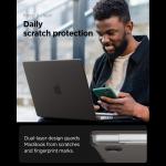 Carcasa laptop Spigen AirSkin compatibila cu MacBook Pro 14, 2021-2026, Frost Black 11 - lerato.ro