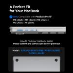 Carcasa laptop Spigen AirSkin compatibila cu MacBook Pro 16, 2021-2026, Frost Clear 7 - lerato.ro