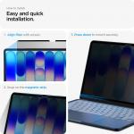 Folie protectie display Spigen SafeView compatibila cu MacBook Neo 13 inch 2026, Negru 10 - lerato.ro