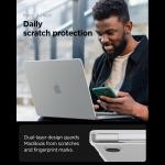 Carcasa laptop Spigen AirSkin compatibila cu MacBook Pro 14, 2021-2026, Frost Clear 11 - lerato.ro